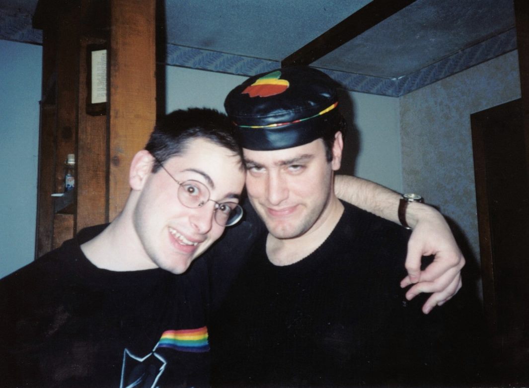 The legendary Lavone: me on the left, Rhett on the right